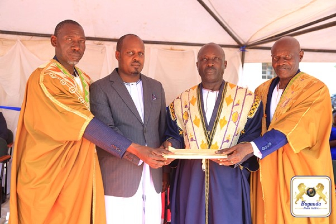 Luweekula County Chief hon. Andrew Ssempijja Mukasa and his deputies sworn into office